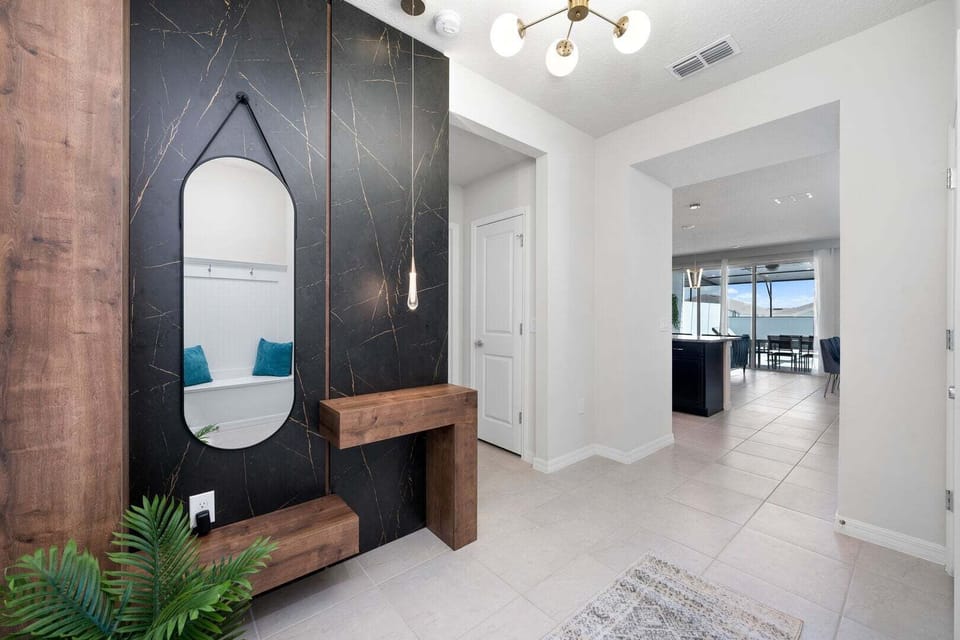 Each corner of the house has been styled to be modern but yet inviting for your convenience.