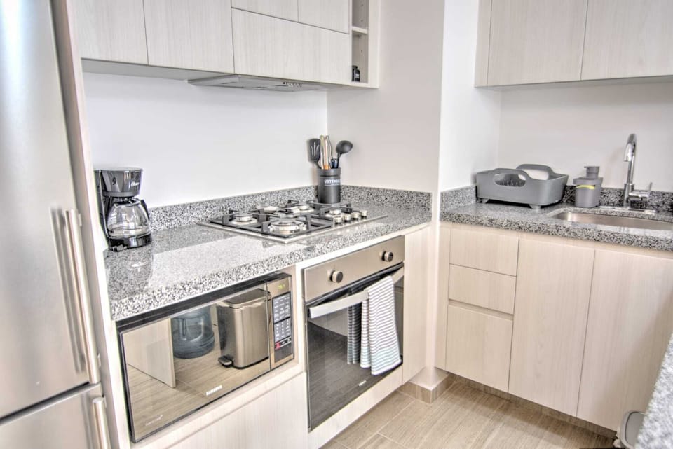 Fully equipped kitchen