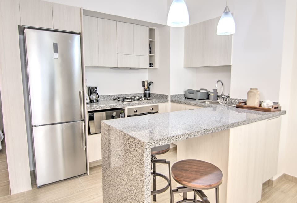 Fully equipped kitchen