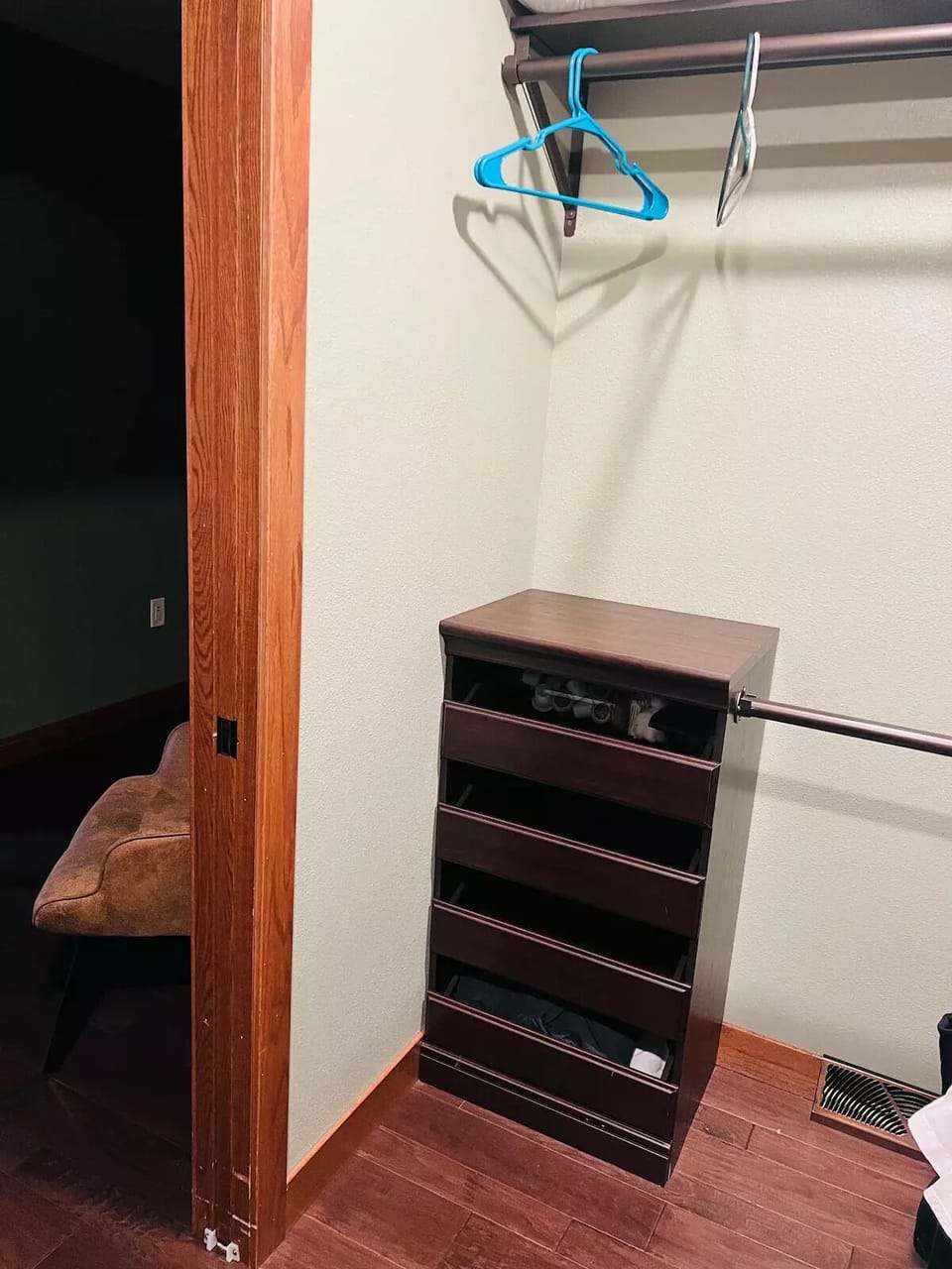 Master Bedroom Closet Space 