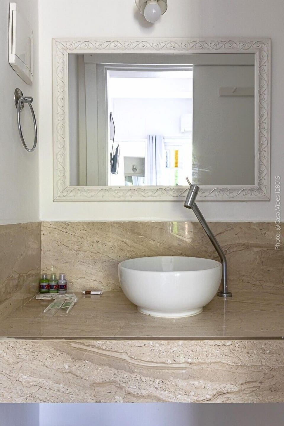Panoramic Suite, 1 Double Bed, Balcony, Sea View | Bathroom | Shower, rainfall showerhead, hair dryer, bathrobes