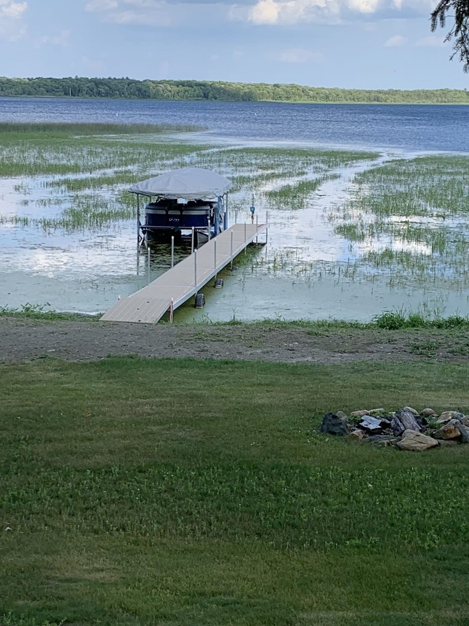 Room for your boat on the dock. 