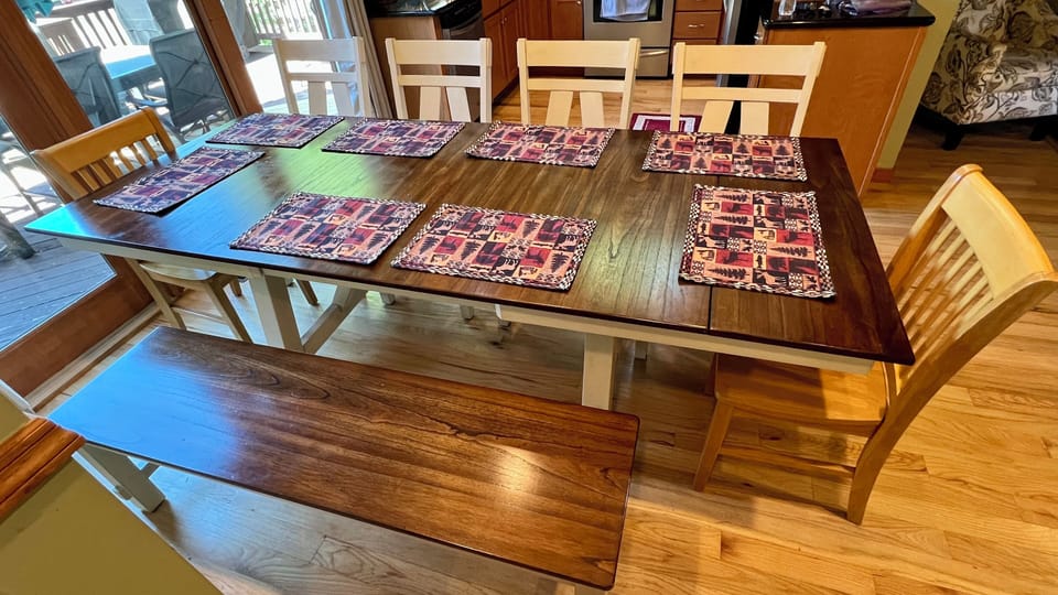 Extend dinning team for 8 to 9 seating