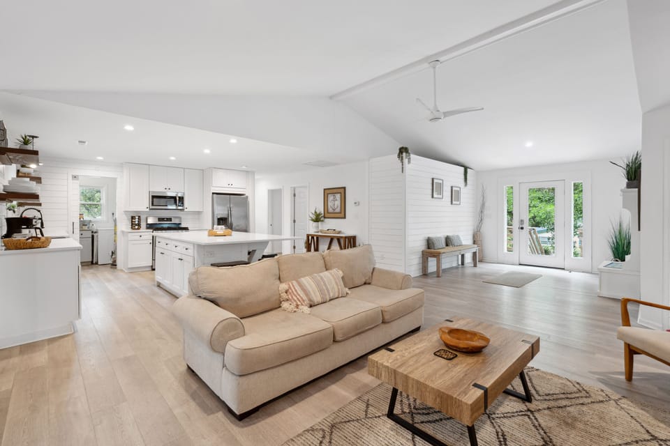 Kitchen & Living Room - Open Layout