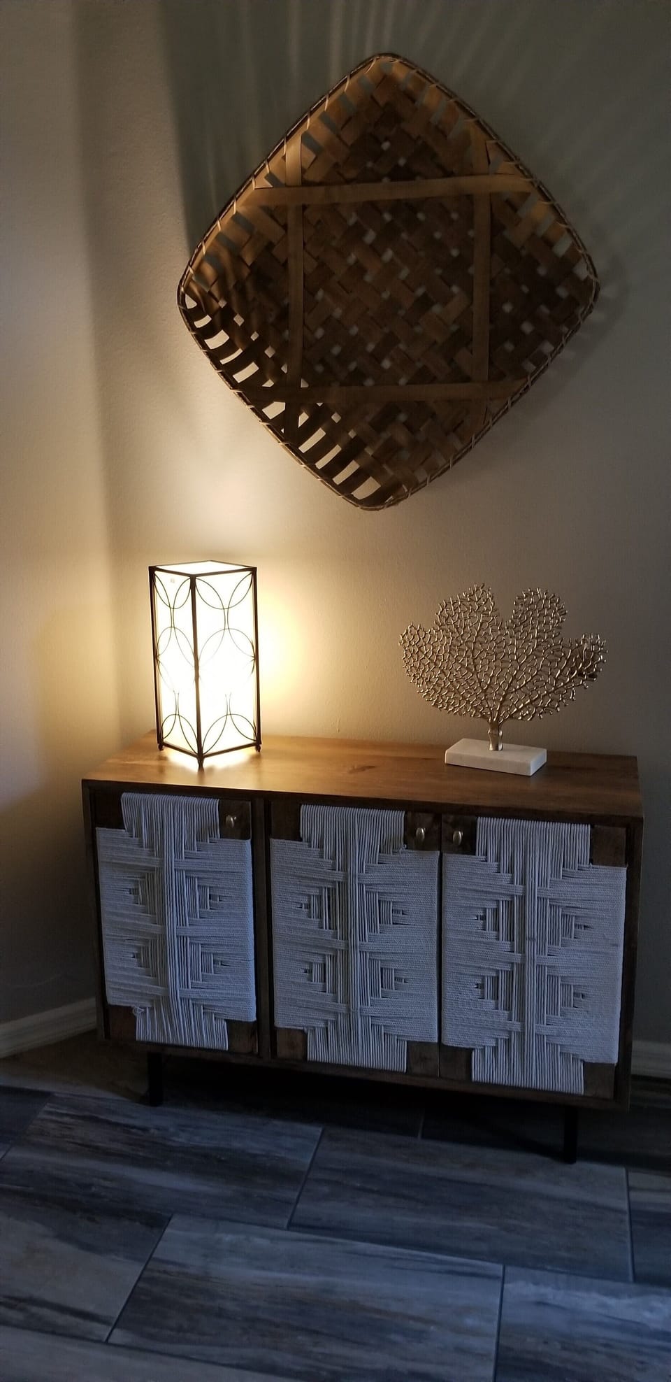 A welcoming foyer gives you a hint of the amenities in store for you.