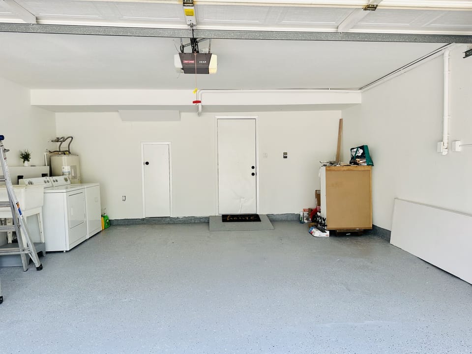 Park your car in the garage to protect from the elements.