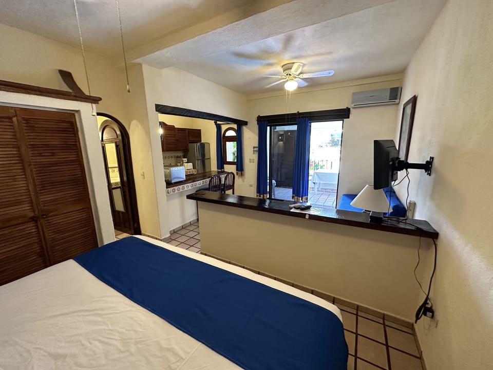 Memory foam beds, in-room safe, blackout drapes, iron/ironing board