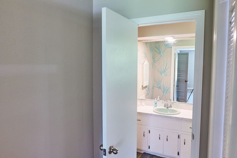 Private bathroom.