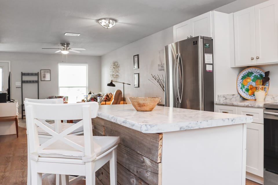 Kitchen with Bar Seating