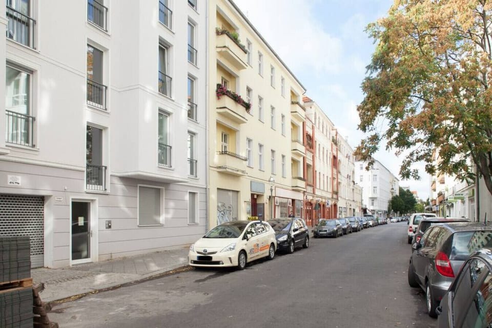 Die Nachbarschaft des Apartments.
