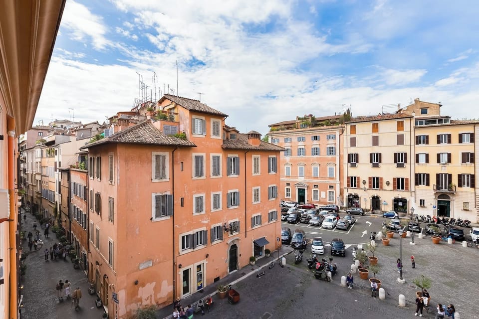 view on via dei coronari
