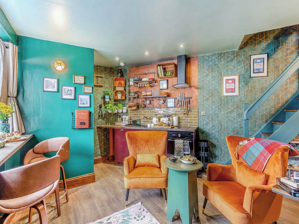 Open plan living space | Buttress Retreat, Hebden Bridge