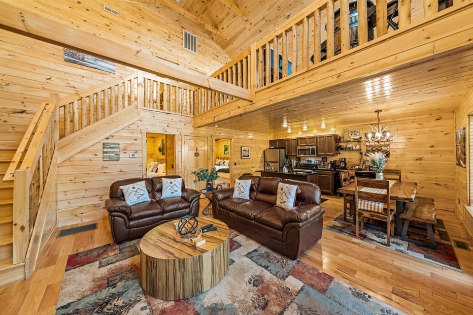 Living Room and Kitchen View 