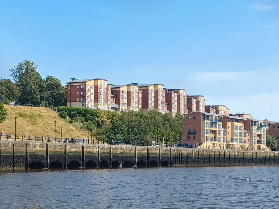 View of The Hive from the river | The Hive, Newcastle upon Tyne