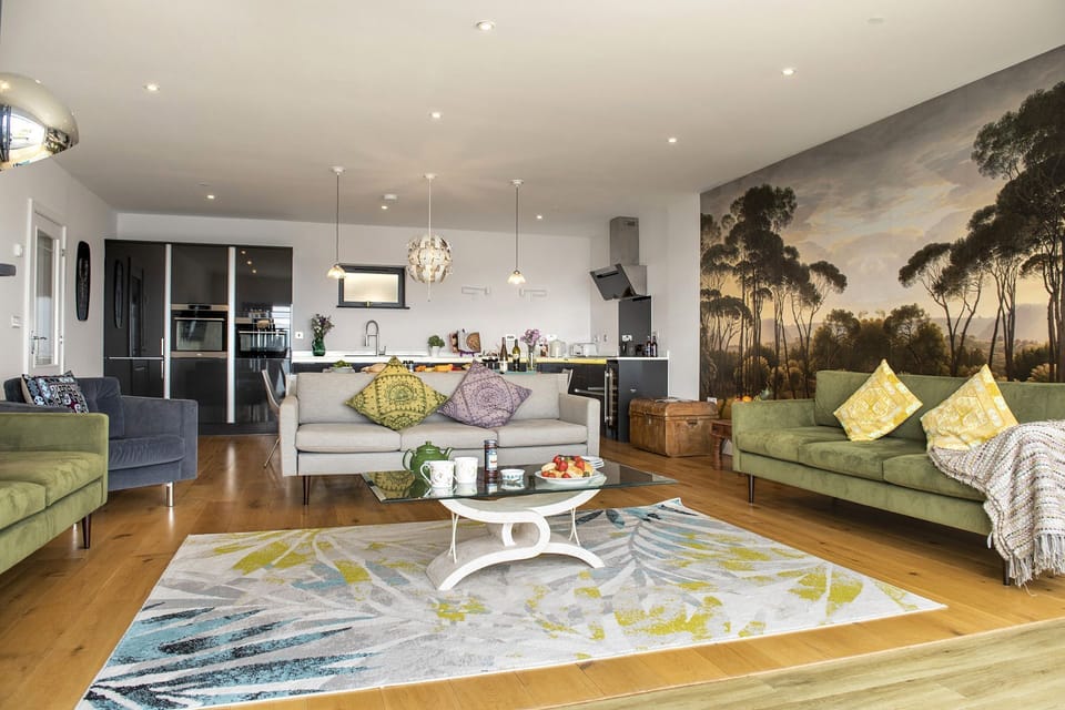 Second floor living room area