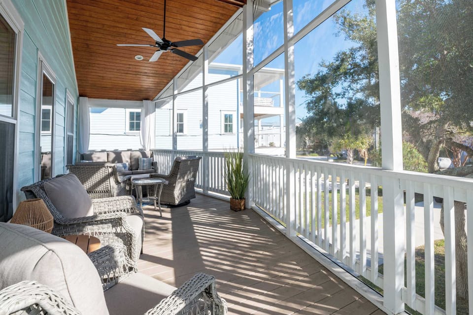 The Best Screened Porch in Kure Beach