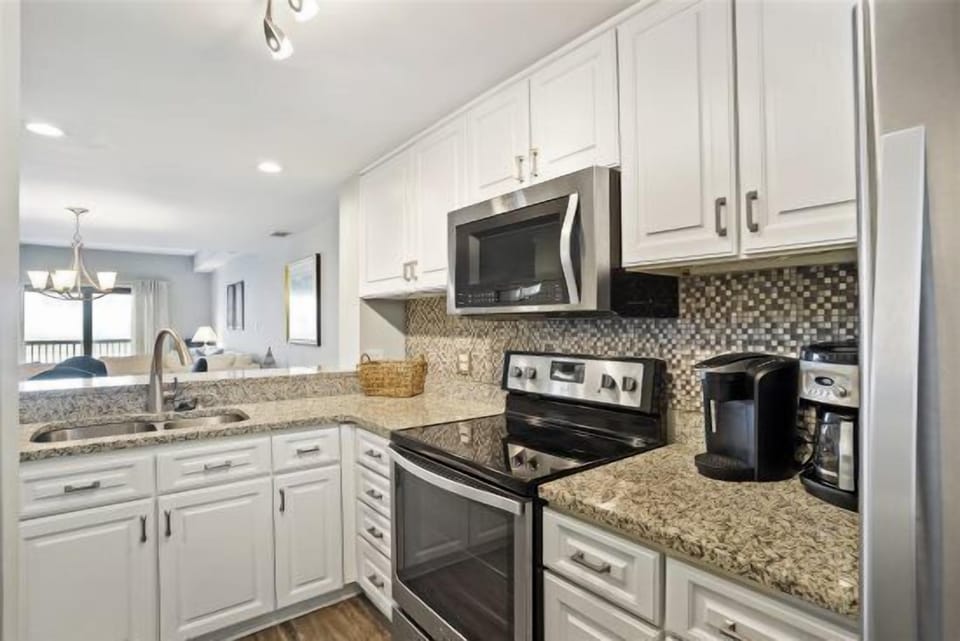 Spacious Kitchen with In-Unit Laundry