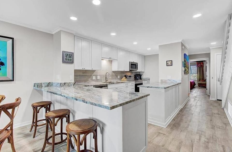 Kitchen at 2 Beach Club Villa. 