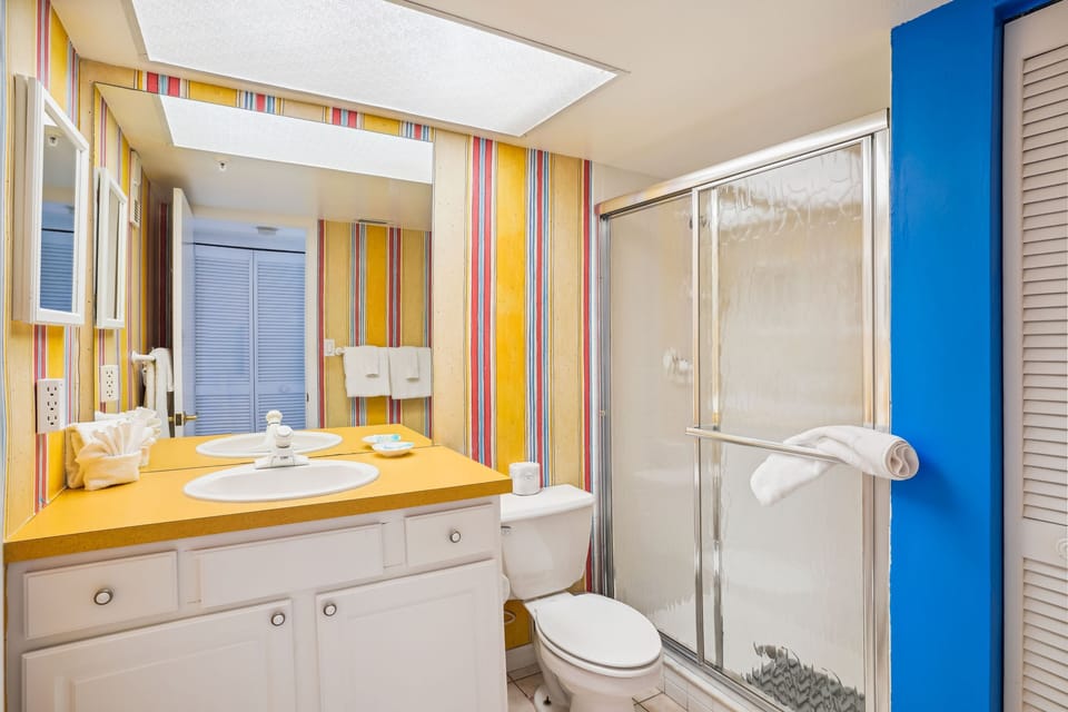 Bathroom 2 w/ walk in shower