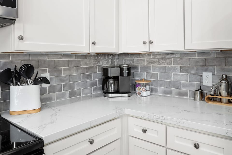 A lot of counter space