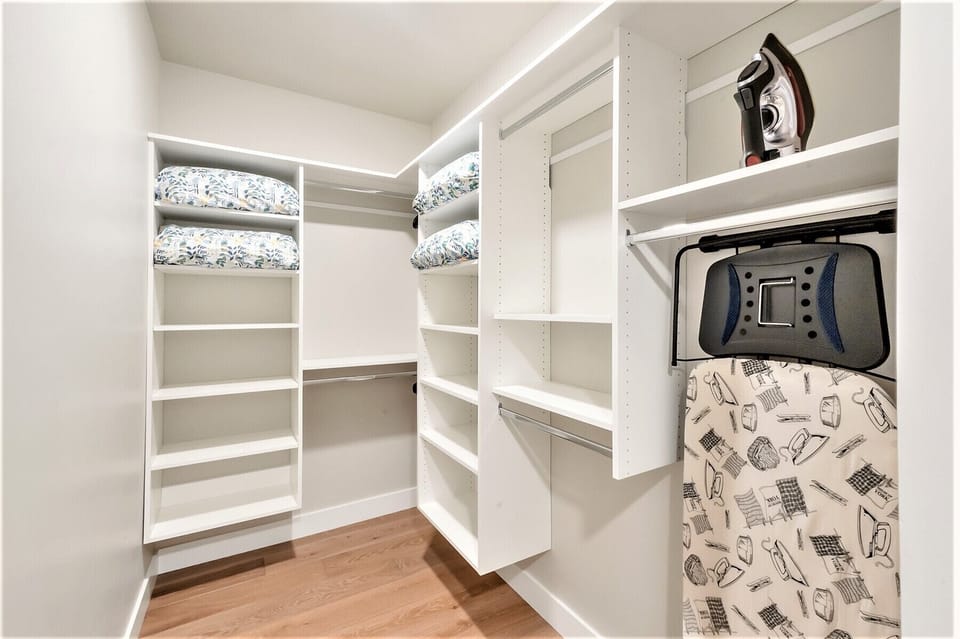 Walk-In Closet in the Master Bedroom