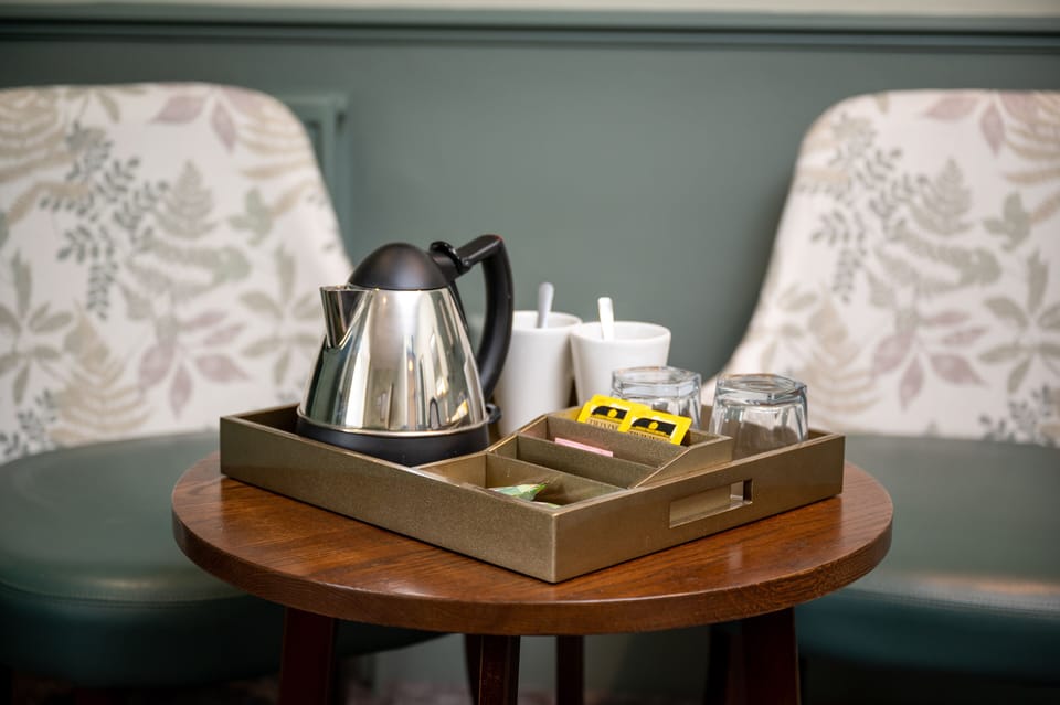 Double with a View | Desk, blackout drapes, iron/ironing board, free WiFi