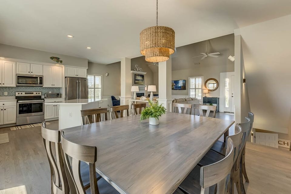 Mid-Level Dining Room with Table (seats 12)