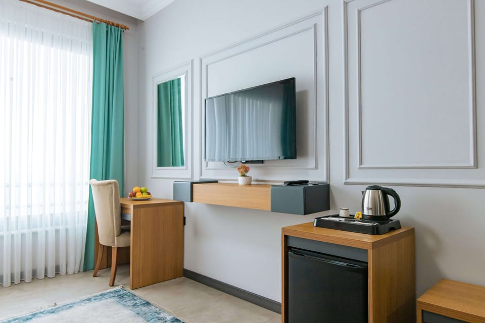 Standard Double Room | Premium bedding, minibar, desk, soundproofing