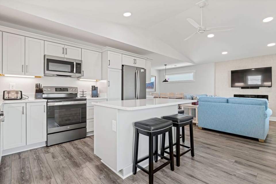 Kitchen with Bar Stool Seating