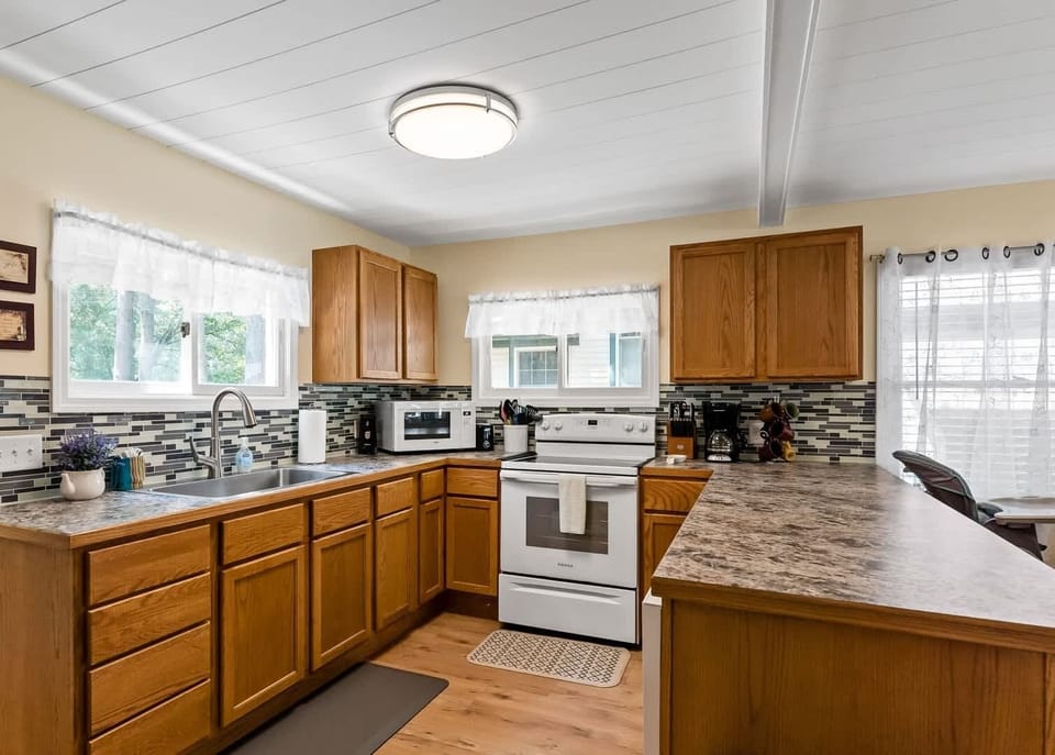 Morningside Vista's well-stocked kitchen