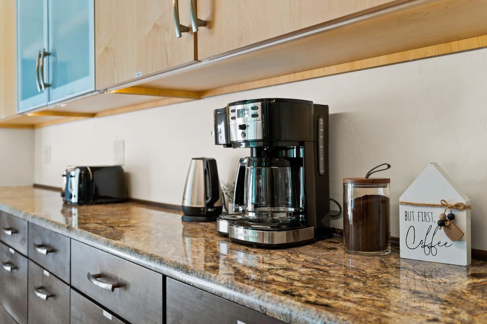Coffee is included to get your day going