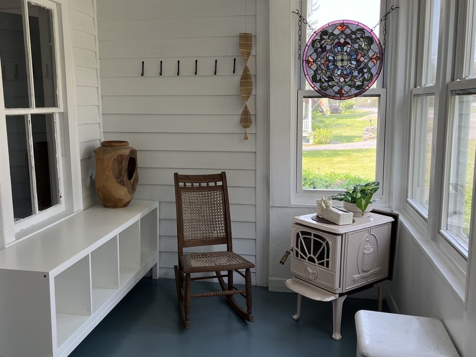 Delightful porch