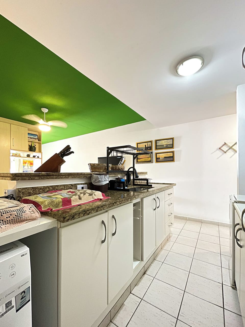 Family Studio, 1 Double Bed with Sofa bed, Ensuite, Bay View | Private kitchen | Mini-fridge, microwave, stovetop, coffee/tea maker