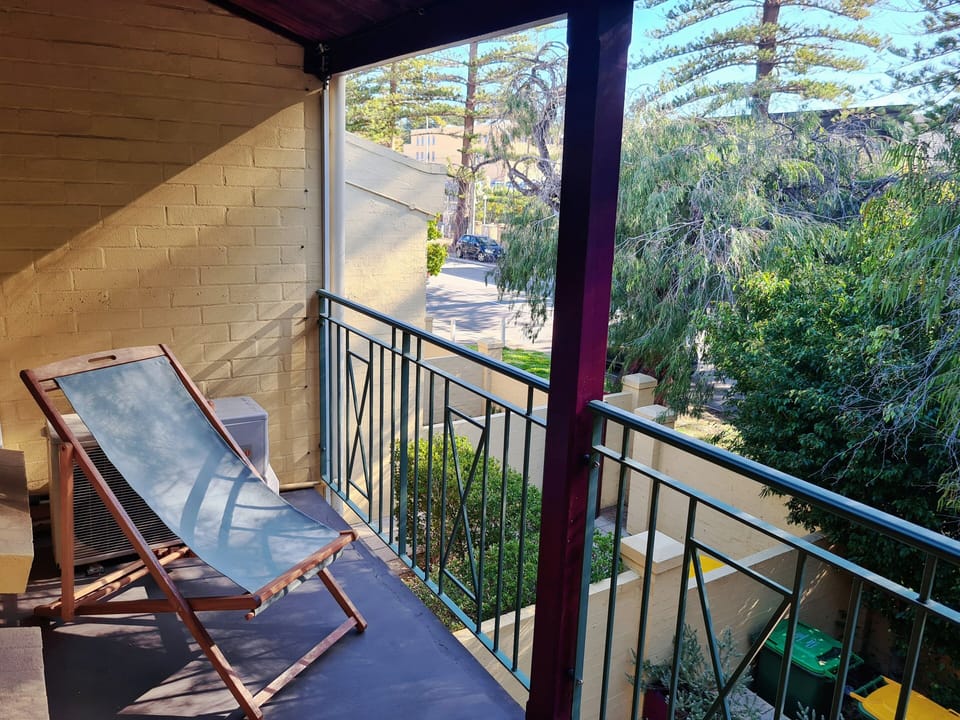 Balcony off main bedroom