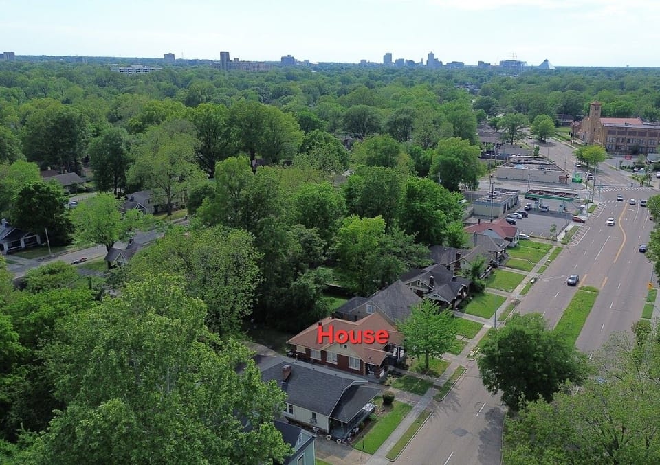 Aerial view