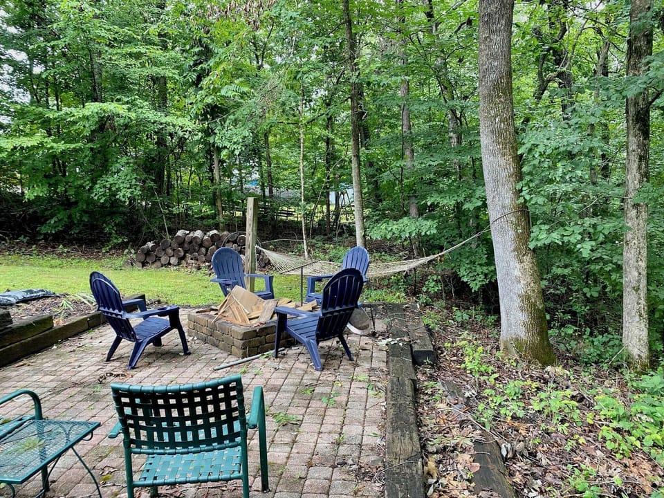 The perfect space to roast marshmallows and make some s'mores. 
