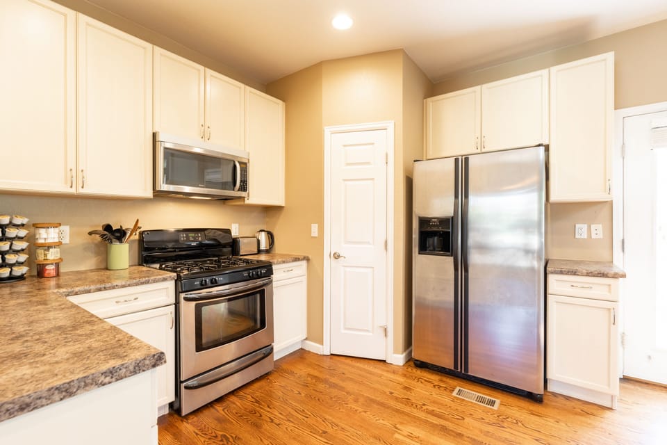 Kitchen: Fully stocked with everything you may need for a comfortable stay