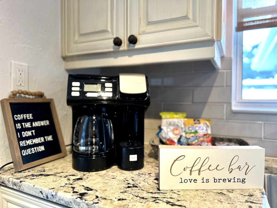 Coffee and/or coffee maker