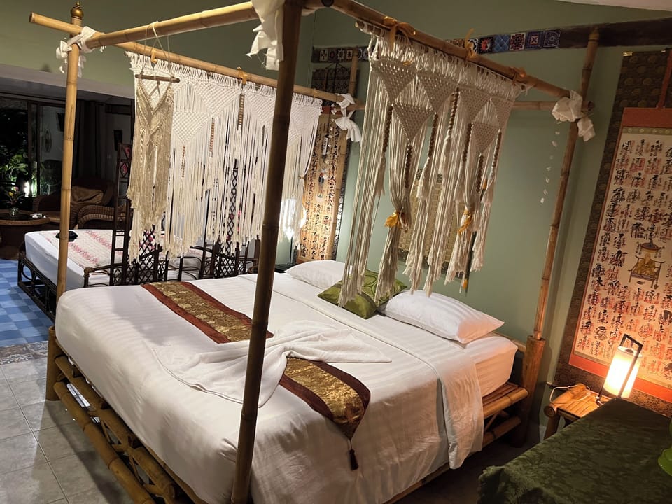 Iron/ironing board (on request), WiFi (free), individually decorated