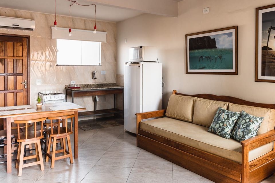 Studio | Private kitchen | Fridge, microwave, oven, stovetop