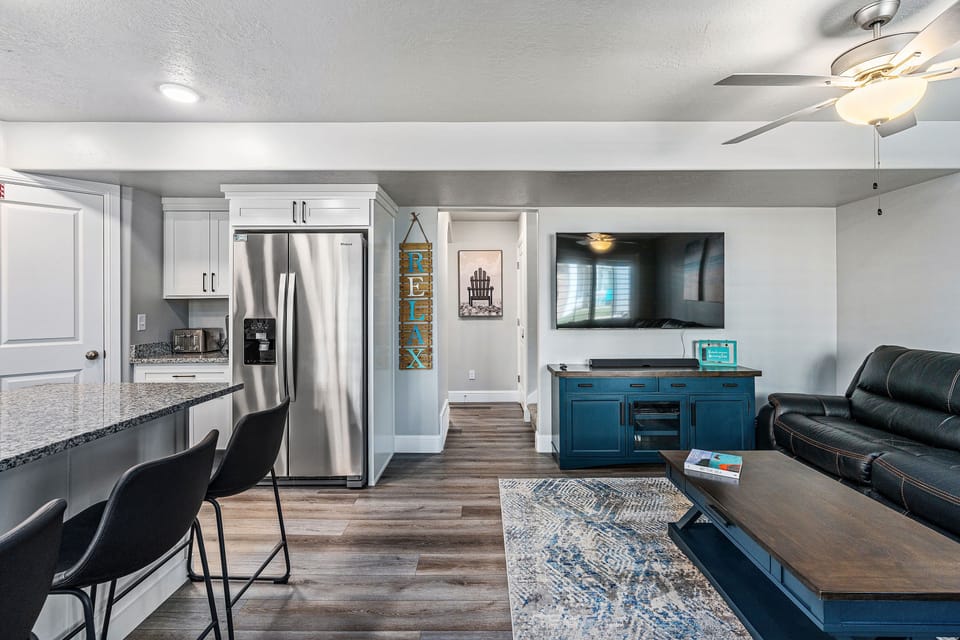 Open Living/Kitchen Space