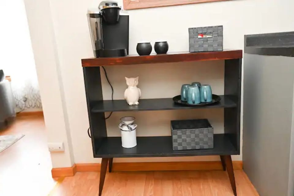 Enjoy your favorite cup of coffee or tea from the coffee nook.