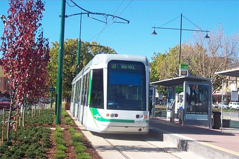 Train station shuttle