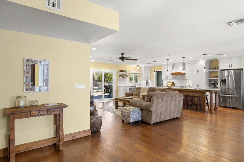 Open living area as you enter the home!