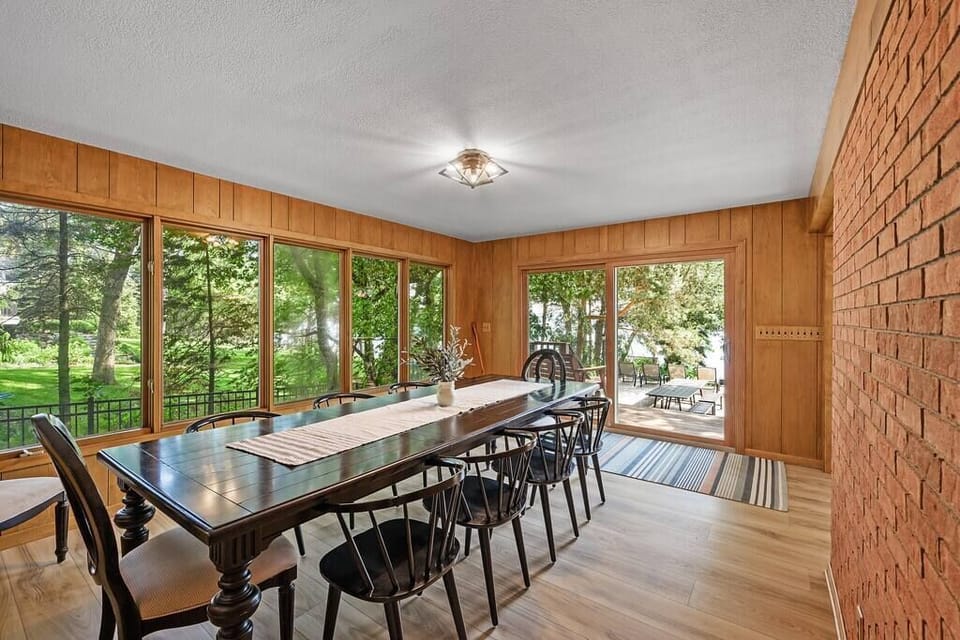 Very large dining room.