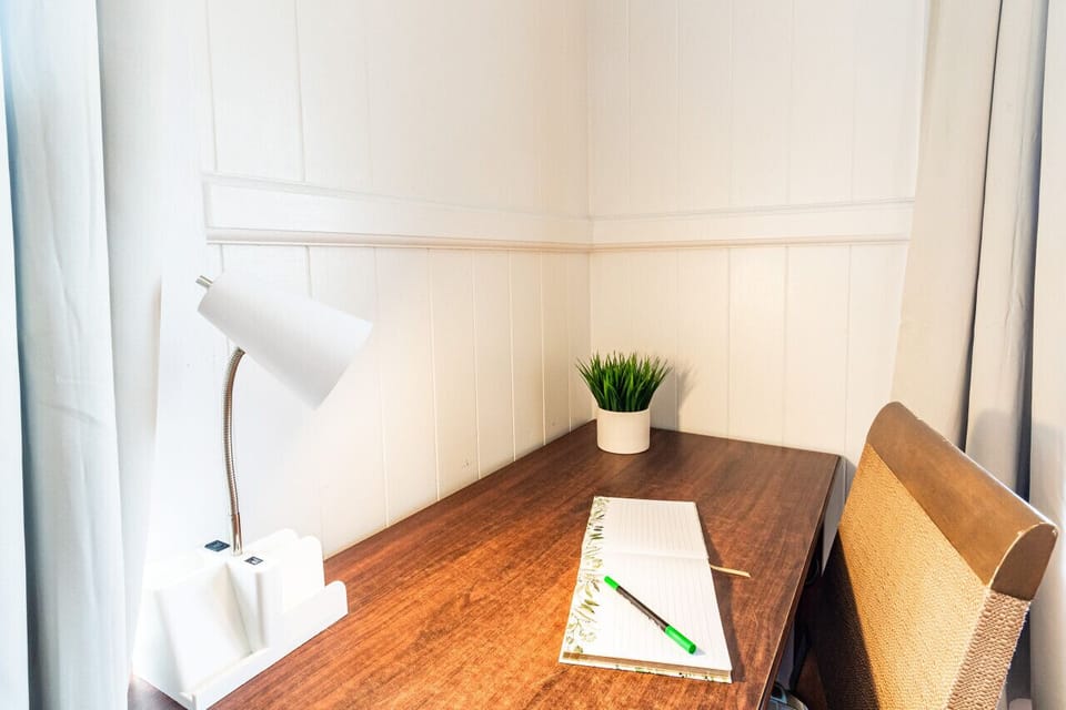 Private Desk in Master Bedroom