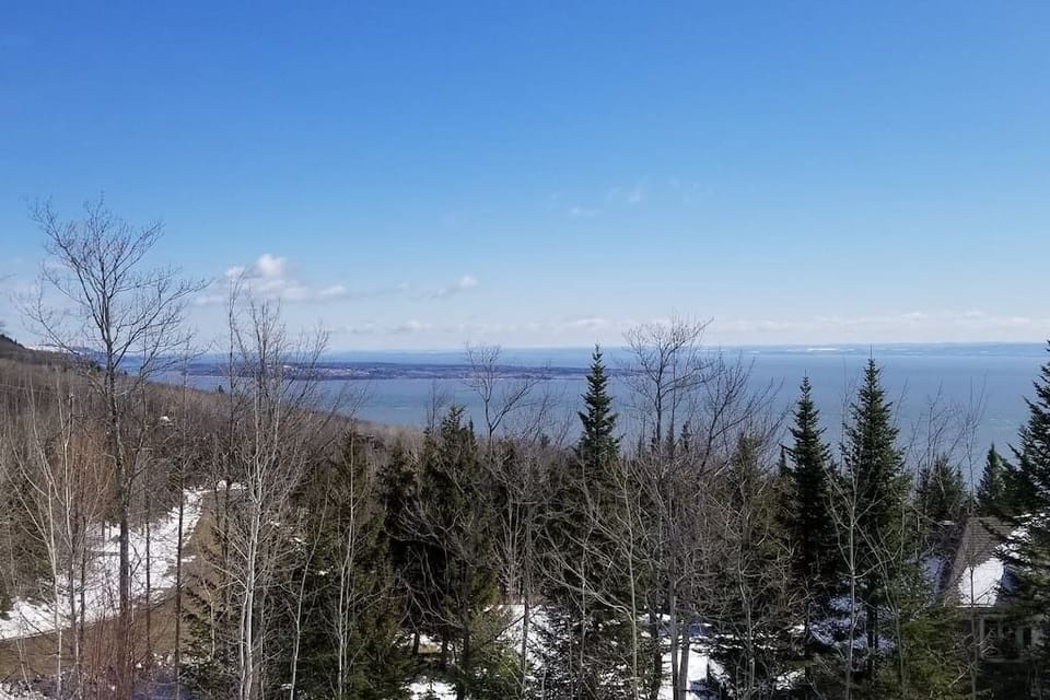 View on St-Laurent river