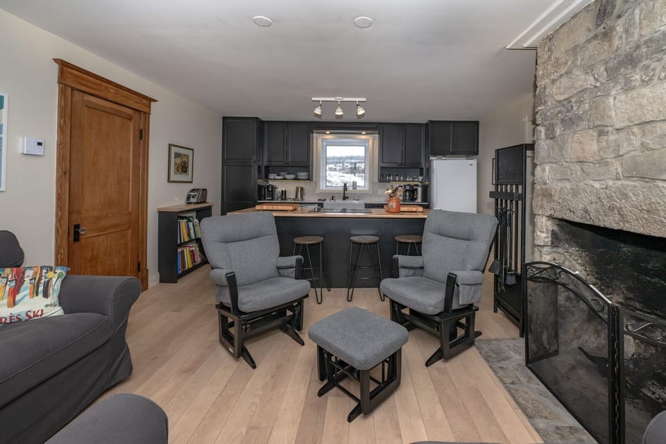 Rest area and fireplace
