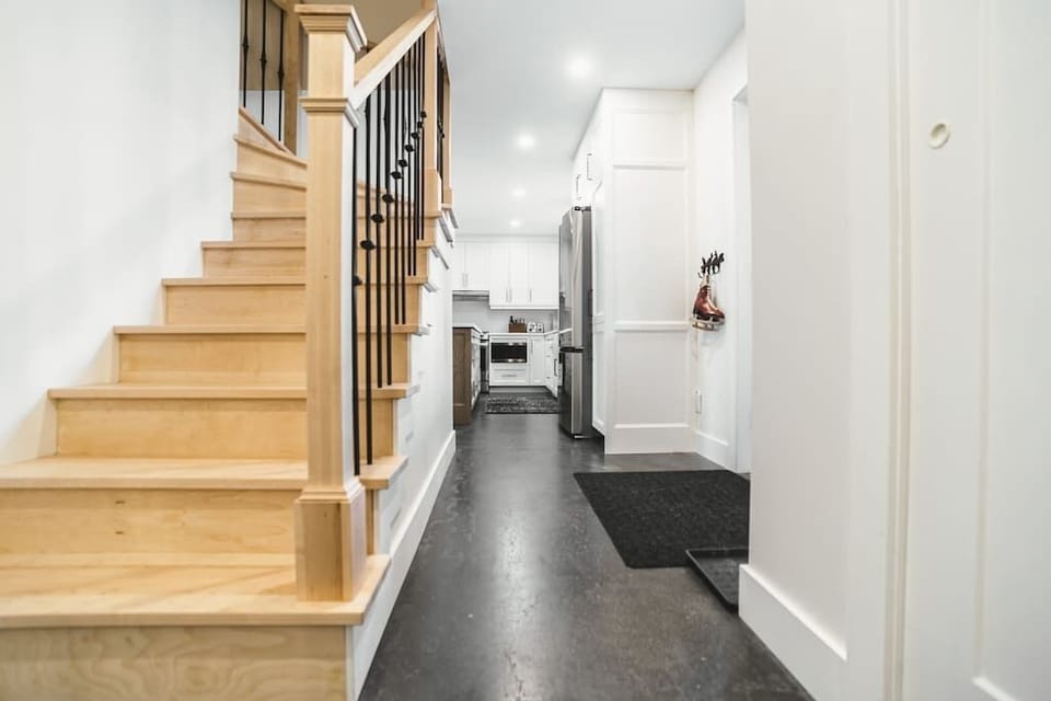 Hallway and staircase