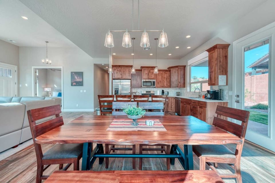 Sharing meals at the dinner table means making meaningful memories as you recount the day's adventures.